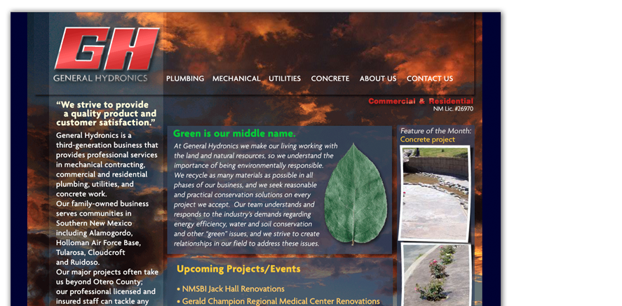 General Hyrdonics Website