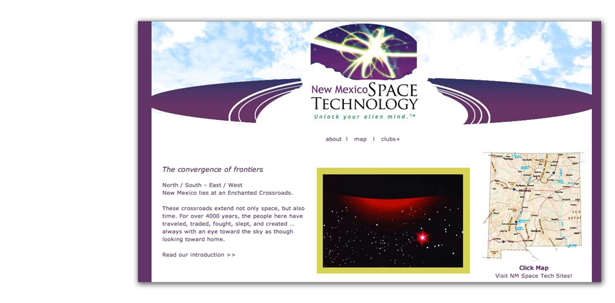 Out of this World: NM Space Tech Website